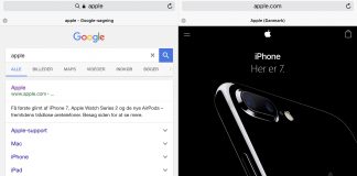 Sådan bruger du Safari Split View